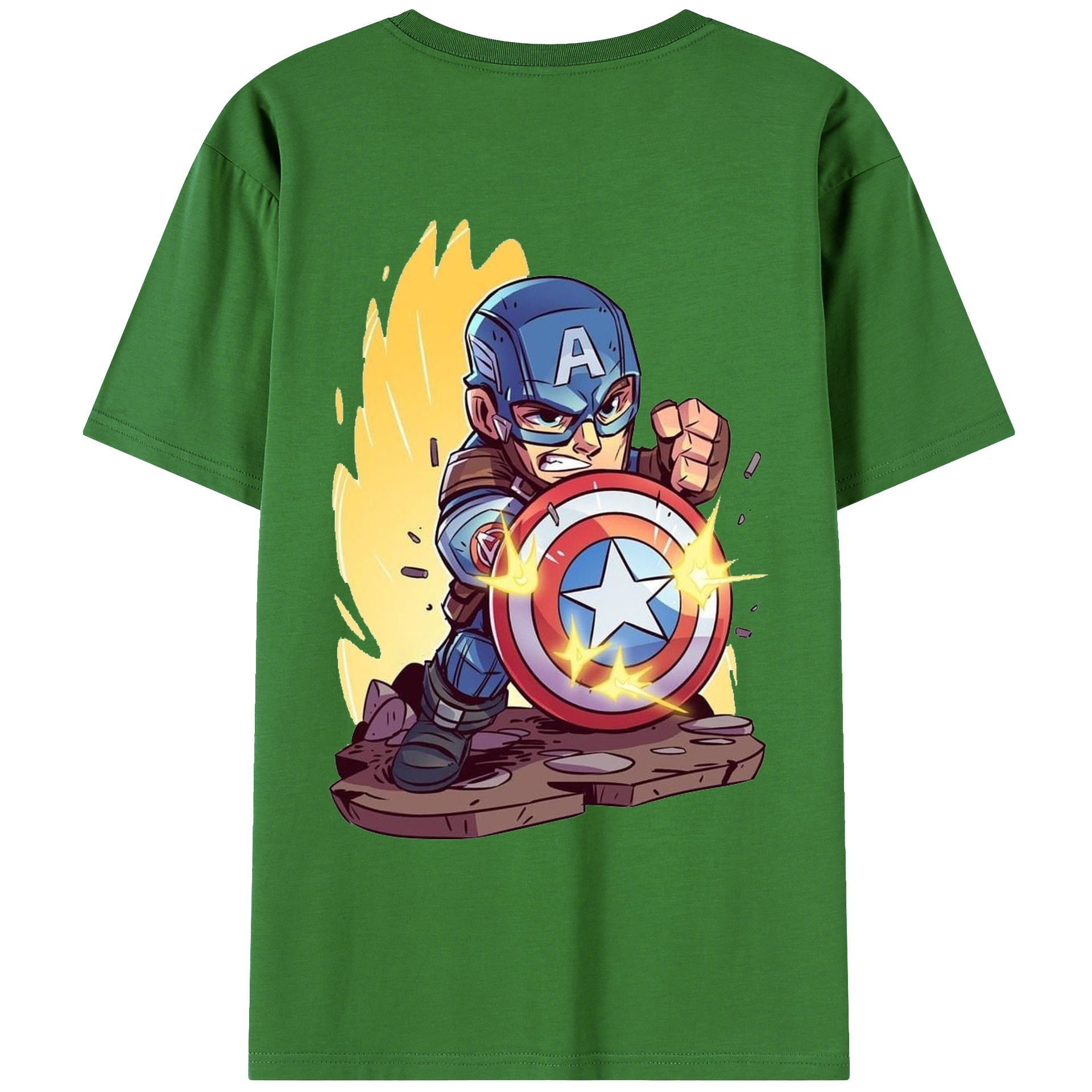 （画像用） アベンジャーズ The Avengers レディース半袖Tシャツ(バックプリント)